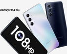 Model Galaxy M54 powinien być mocniejszą alternatywą dla również nowego Galaxy F54. (Źródło zdjęć: Samsung)