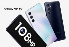 Model Galaxy M54 powinien być mocniejszą alternatywą dla również nowego Galaxy F54. (Źródło zdjęć: Samsung)