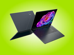 Najnowszy model Swift Air 16 waży zaledwie 1,5 kg, mimo że jest to laptop o przekątnej 16 cali.