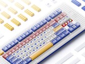Ta klawiatura TKL jest kompatybilna z klockami z rzeczywistych elementów Lego. (Źródło obrazu: MelGeek)