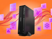 Komputer ThinkCentre M75s Gen 6 waży 4,8 kg i ma wymiary 336 x 300 x 89 mm.