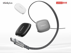 Teleskopowy kabel USB Type-C Lenovo ThinkPlus 240 W jest dostępny w trzech kolorach do wyboru. (Źródło zdjęcia: Lenovo - edytowane)