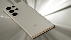 Ten nieoficjalny render koncepcyjny Samsunga Galaxy S23 Ultra pokazuje wpływy wzornictwa Galaxy Note. (Źródło obrazu: TechnizoConcept & Unsplash - edytowane)