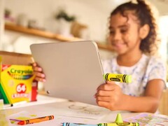 Pamięć flash USB-C SanDisk Crayola jest kompatybilna z szeroką gamą urządzeń, w tym z tabletami. (Źródło obrazu: SanDisk)