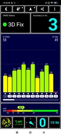 Odbiór GPS na zewnątrz