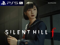 Baner Silent Hill f z ulepszonym logo PS5 Pro (źródło obrazu: Konami, Sony PlayStation z poprawkami)