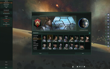 Na zdjęciu: Zrzut ekranu z rozgrywki w grze Stellaris.