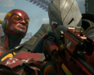 Klon Flasha skradający się do Deadshota w Suicide Squad: Zabić Ligę Sprawiedliwości (źródło obrazu: SteamDB)