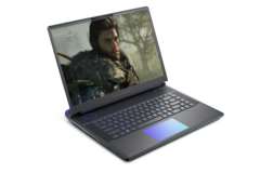 Procesor graficzny w Alienware 16 Area-51 może pracować z mocą do 175 W bez żadnych kompromisów, aczkolwiek tylko przy najgłośniejszym ustawieniu hałasu wentylatora (źródło obrazu: Dell)