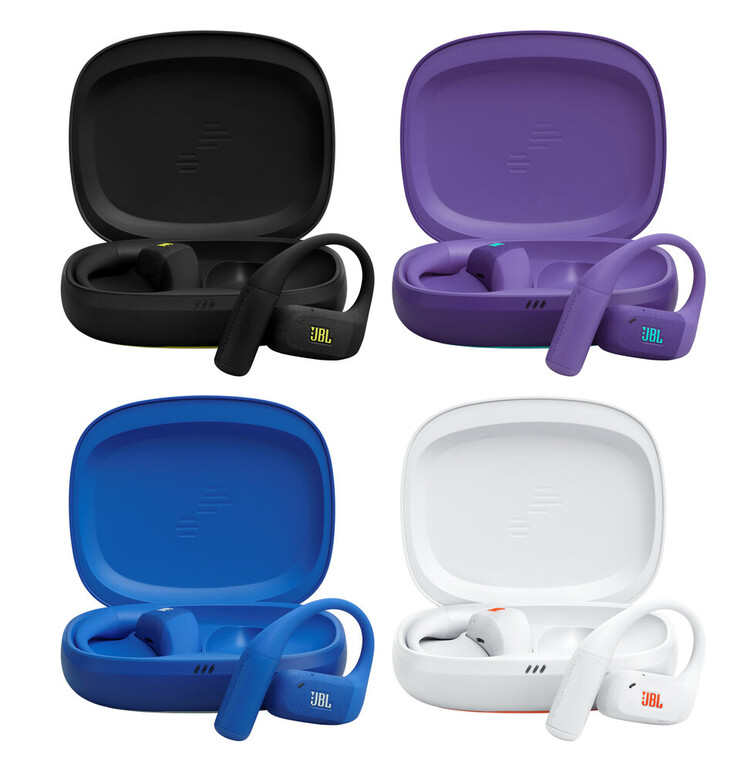 Endurance Zone są oferowane w czterech różnych kolorach (źródło obrazu: JBL)