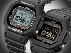 Dwa warianty nowego nadchodzącego zegarka Casio G-Shock GW-BX5600 (na zdjęciu) - jeden ze standardowym wyświetlaczem LCD, a drugi z odwróconym wyświetlaczem LCD. (Źródło zdjęcia: Casio)