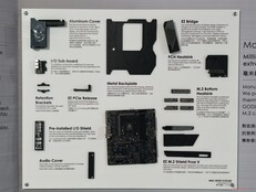 Cechy zapewniające trwałość w płycie głównej MSI MEG X870E Godlike