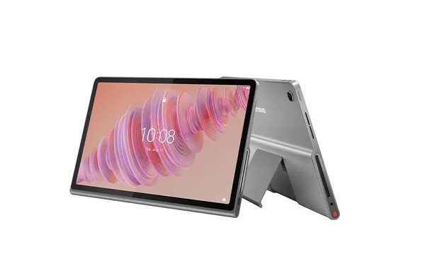 Lenovo Tab Plus ma zintegrowaną podpórkę i osiem głośników JBL. (Źródło zdjęcia: Lenovo)