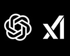 Oficjalne logo OpenAI i xAI (źródło obrazu: xAI i OpenAI; edytowane)