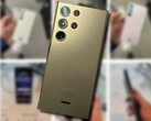 Samsung Galaxy S23 Ultra wygląda szczególnie premium w fetującej kolorystyce Botanic Green. (Źródło obrazu: Reddit &amp; @DylanXitton - edytowane)