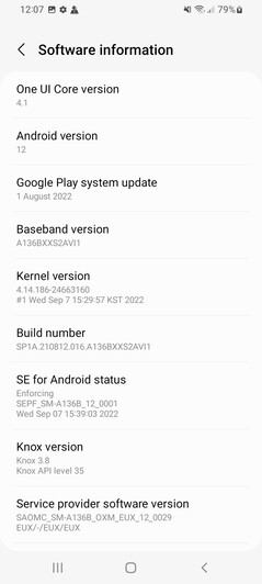 Oprogramowanie Samsung Galaxy A13 5G