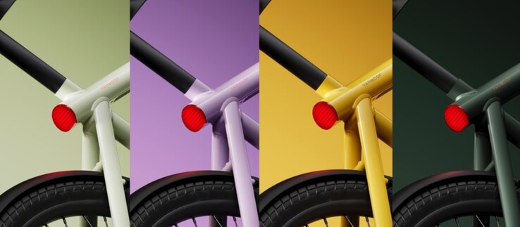 E-rowery VanMoof S4 i X4 dostępne są w czterech kolorach. (Źródło obrazu: VanMoof)