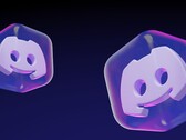 Przezroczyste ikony sześcianów 3D z logo Discord Clyde