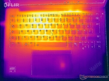 Test naprężeń w temperaturach powierzchniowych (góra)