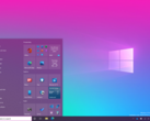 Półprzezroczyste menu Start systemu Windows 10 (Źródło: Microsoft)