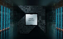 AMD EPYC 9654 może się też pochwalić 192 wątkami i pamięcią podręczną L3 o pojemności 384 MB. (Źródło obrazu: AMD - przyp. red.)