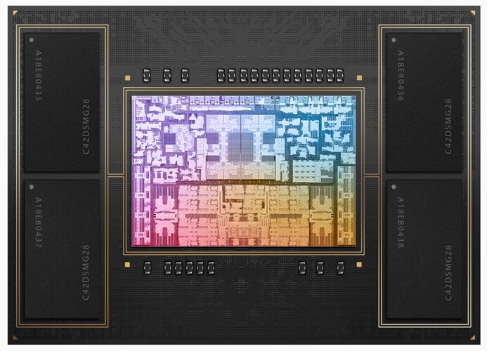 Apple M2 Pro SoC. (Źródło obrazu: Apple)