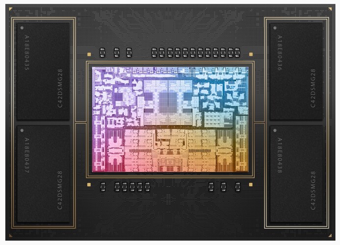 Apple M2 Pro SoC. (Źródło obrazu: Apple)