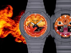 Zegarki Casio G-Shock Flame Inside zostały zaprezentowane w Japonii. (Źródło zdjęcia: Casio)