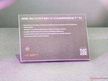 Główne zalety stacji dokującej Asus ROG XG Station 3 eGPU (źródło obrazu: Notebookcheck)