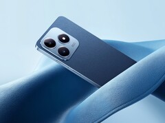 Realme C63 zapożycza tylną konstrukcję od iPhone&#039;a 15 Pro. (Źródło zdjęcia: Realme)