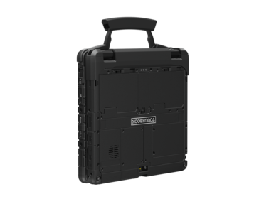 Panasonic Toughbook FZ-34, widok od tyłu