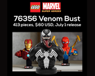 Pierwsze wierne filmowi popiersie LEGO Venom wyciekło z minifigurką Toma Hardy'ego przy mieszanych opiniach