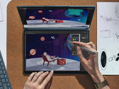 Laptop OLED z dwoma wyświetlaczami. (Źródło: Lenovo)