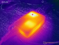 Zasilacz AC osiąga ponad 48 C podczas pracy z wymagającymi obciążeniami