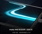 Teasery Moto X40 otrzymują super ładunek. (Źródło: Motorola)