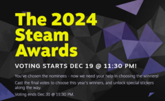 Ogłoszono nominacje do nagród Steam Awards (źródło obrazu: Valve)