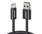 Kabel Anker Zolo USB-A do USB-C (na zdjęciu) jest zbudowany z 48-żyłowego oplotu i jest odporny na ponad 10 000 zgięć. (Źródło zdjęcia: Amazon/Anker)