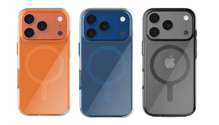 Apple iPhone 17 Pro będzie dostępny między innymi w kolorze pomarańczowym, ciemnoniebieskim i ciemnoszarym. (Źródło zdjęcia: @MysteryLupin)
