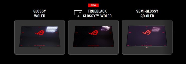 Porównanie Asus TrueBlack Glossy