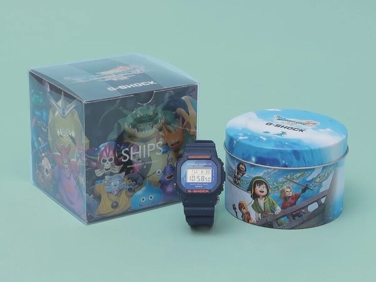 Zegarek Casio G-Shock x Dragon Quest VII Reimagined DW-5600X. (Źródło zdjęcia: SHIPS)