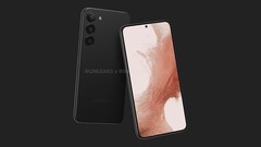  Galaxy S23 Plus wygląda jak skrzyżowanie poprzednika z Galaxy S22 Ultra. (Źródło obrazu: @OnLeaks & Smartprix)