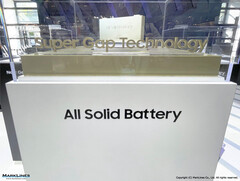 Prototyp półprzewodnikowej baterii Samsung (zdjęcie: Marklines.com)