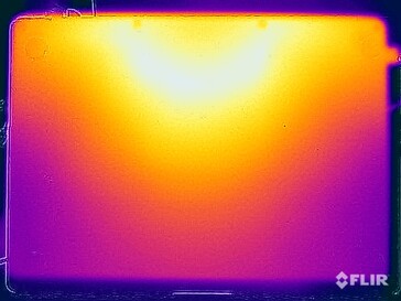 Test naprężenia temperatury powierzchni (dół)