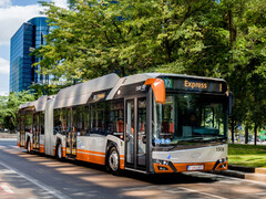 Solaris Urbino z pamięcią masową Toshiba był już Bus of the Year w 2017 roku. (Zdjęcie: Toshiba)