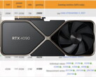 RTX 4090 pakuje 24 GB pamięci GDDR6X. (Źródło: 3DCenter, Nvidia-edited)
