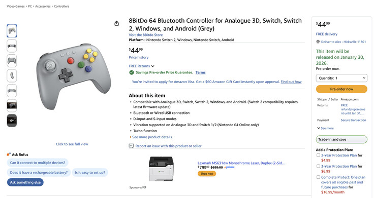 (Źródło obrazu: 8BitDo)