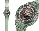 Zegarek powstały w ramach współpracy Casio G-Shock i Coca-Cola, model GA2100CC-3A, na zdjęciu.