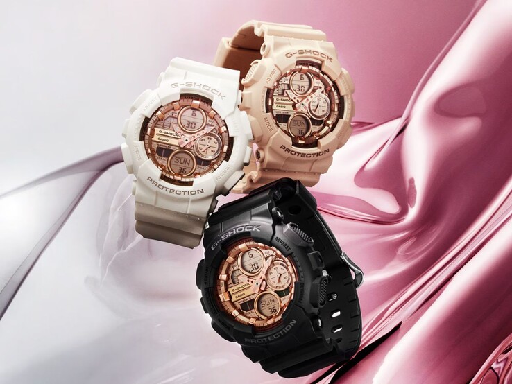 Nowe zegarki Casio G-Shock GMA-S140PG