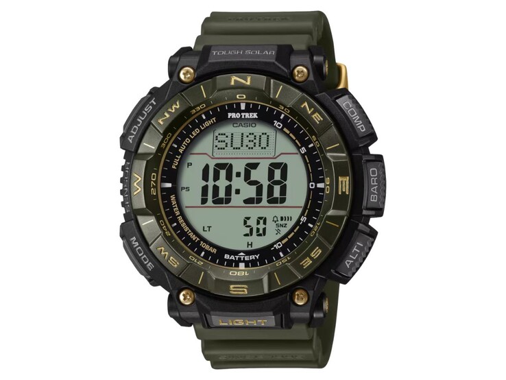 Zegarek Casio Pro Trek PRG340ANS-3. (Źródło zdjęcia: Casio)