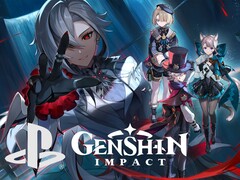 Baner Genshin Impact z logo PlayStation (źródło zdjęcia: HoYoverse, Sony PlayStation z poprawkami)